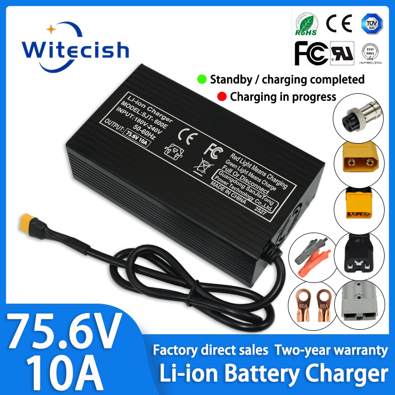 84V 20A Smart Charger - 75.6V 10A Charger Usd For 66.6V