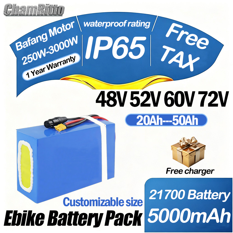 60V 72V 2000W ebike Elektrisch - огляд і ціна 60V 50Ah Electric Scooter Battery