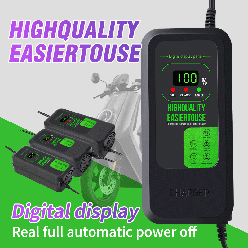 Newly Upgraded Lithium Battery - огляд і ціна 84V 20A Smart Charger