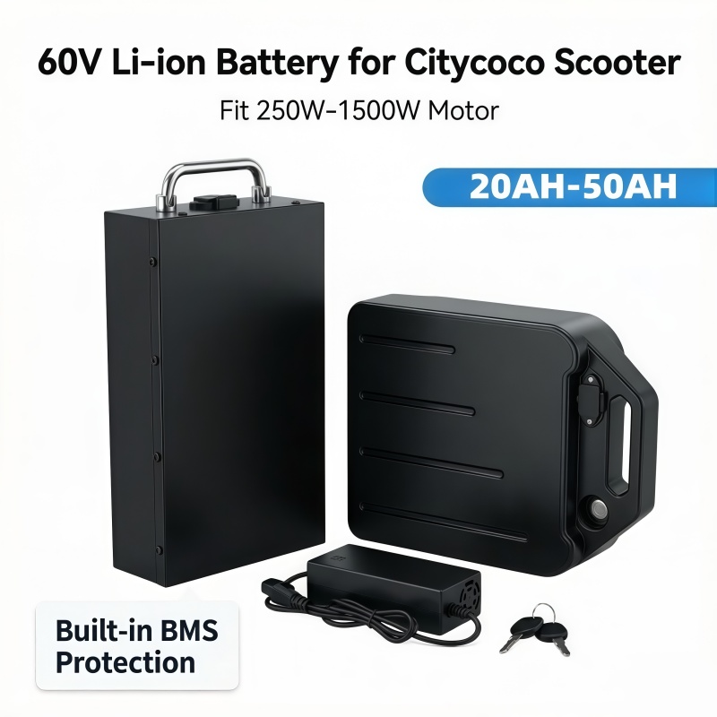 60V Lithium Battery with Over- - огляд і ціна 60V 50Ah Electric Scooter Battery