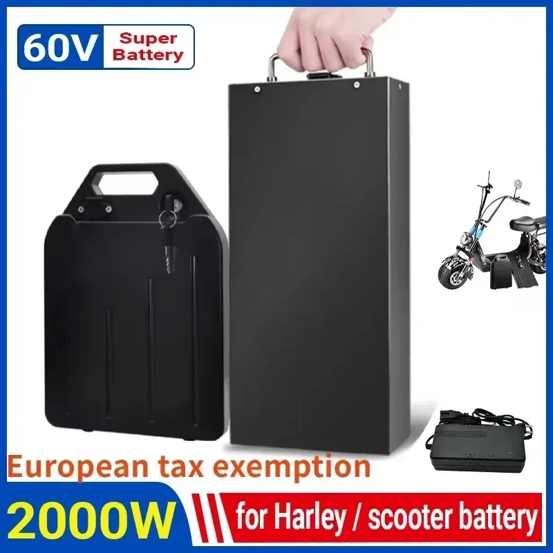 60V Lithium Battery with Over- - огляд і ціна 60V 50Ah Electric Scooter Battery