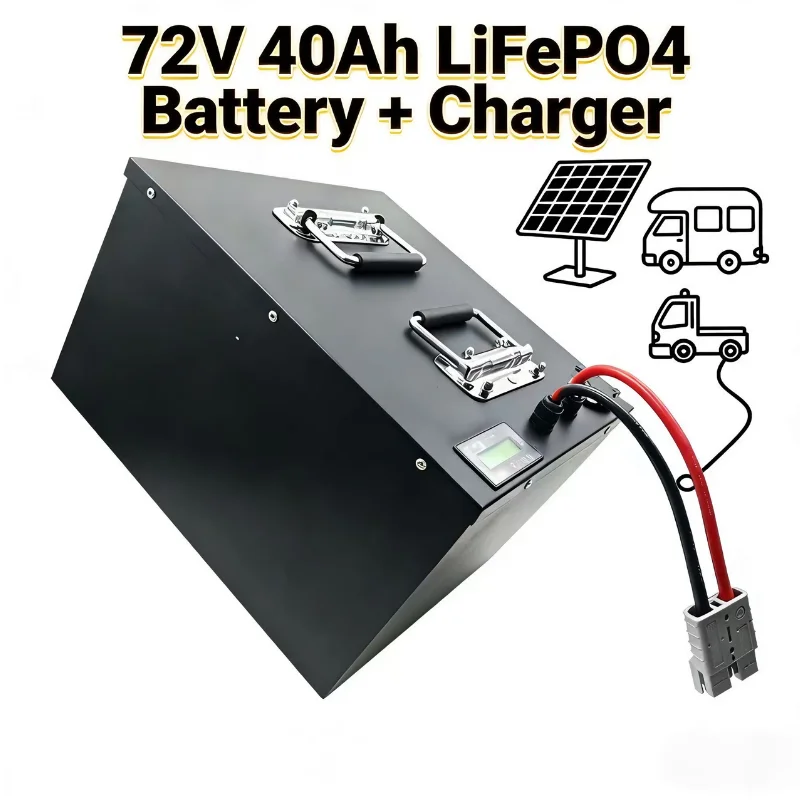 24S 72V 40Ah LiFePO4 Battery P - огляд і ціна 72V 40Ah Lifepo4 Battery Pack