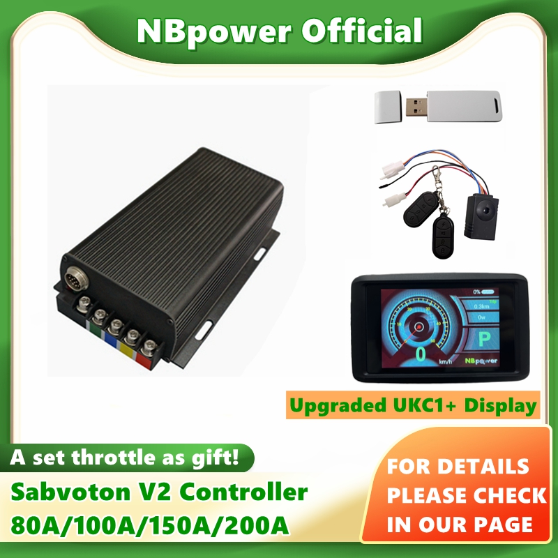 Sabvoton V2 72V 200A/150A/100A - огляд і ціна 72V 100A Sabvoton Controller