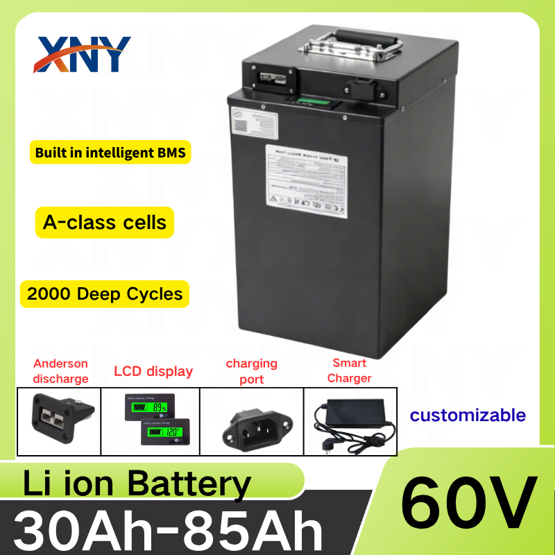 60V 30Ah 35Ah 45Ah 55Ah 65Ah 7 - огляд і ціна 72V 40Ah Lifepo4 Battery Pack