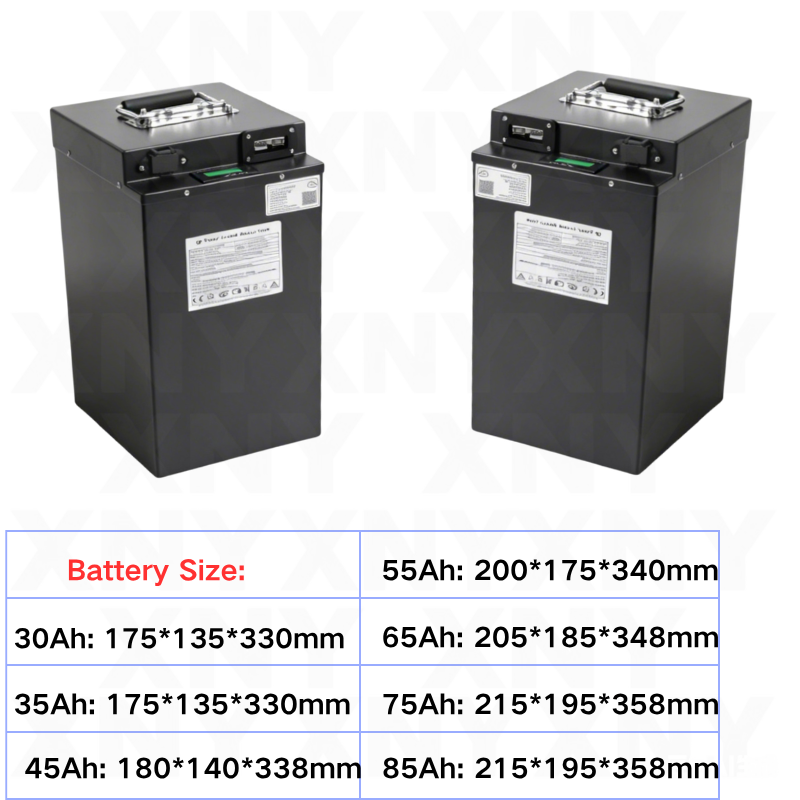 60V 30Ah 35Ah 45Ah 55Ah 65Ah 7 - огляд і ціна 72V 40Ah Lifepo4 Battery Pack